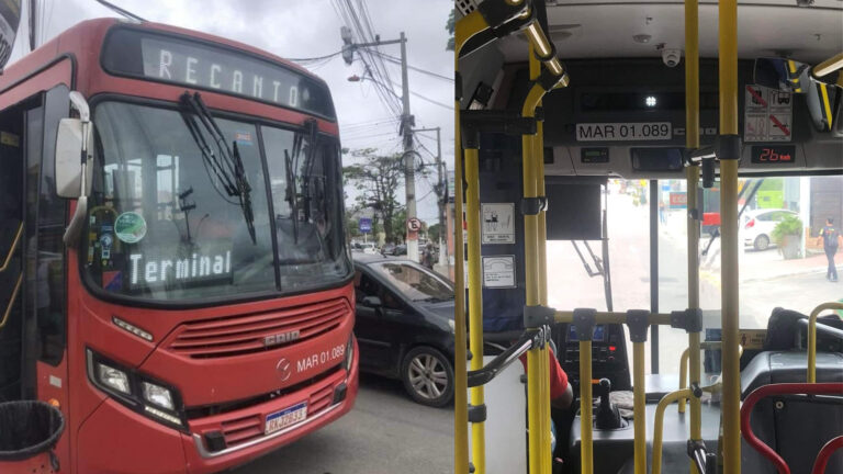 Itaipuaçu: Passageiros relatam alta velocidade e direção perigosa em ônibus ‘vermelhinho’